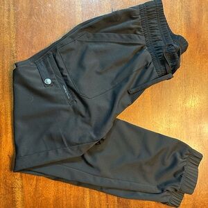 Healing Hands Renee Jogger Scrub Pant, Black, size small XS